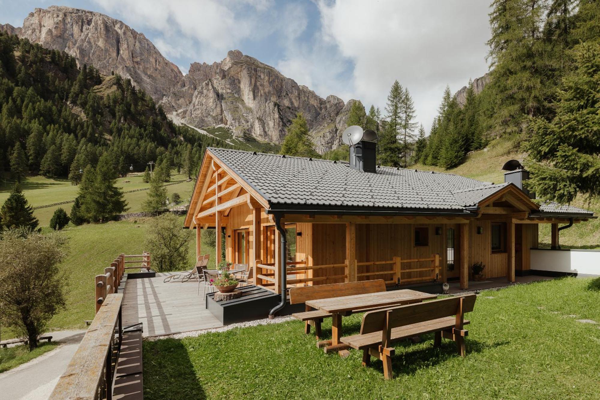 Chalet Laerchenhof Colfosco Eksteriør billede