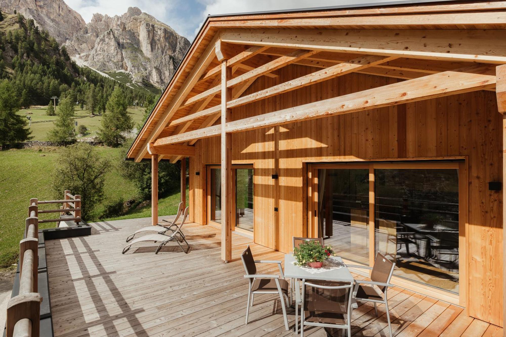 Chalet Laerchenhof Colfosco Eksteriør billede