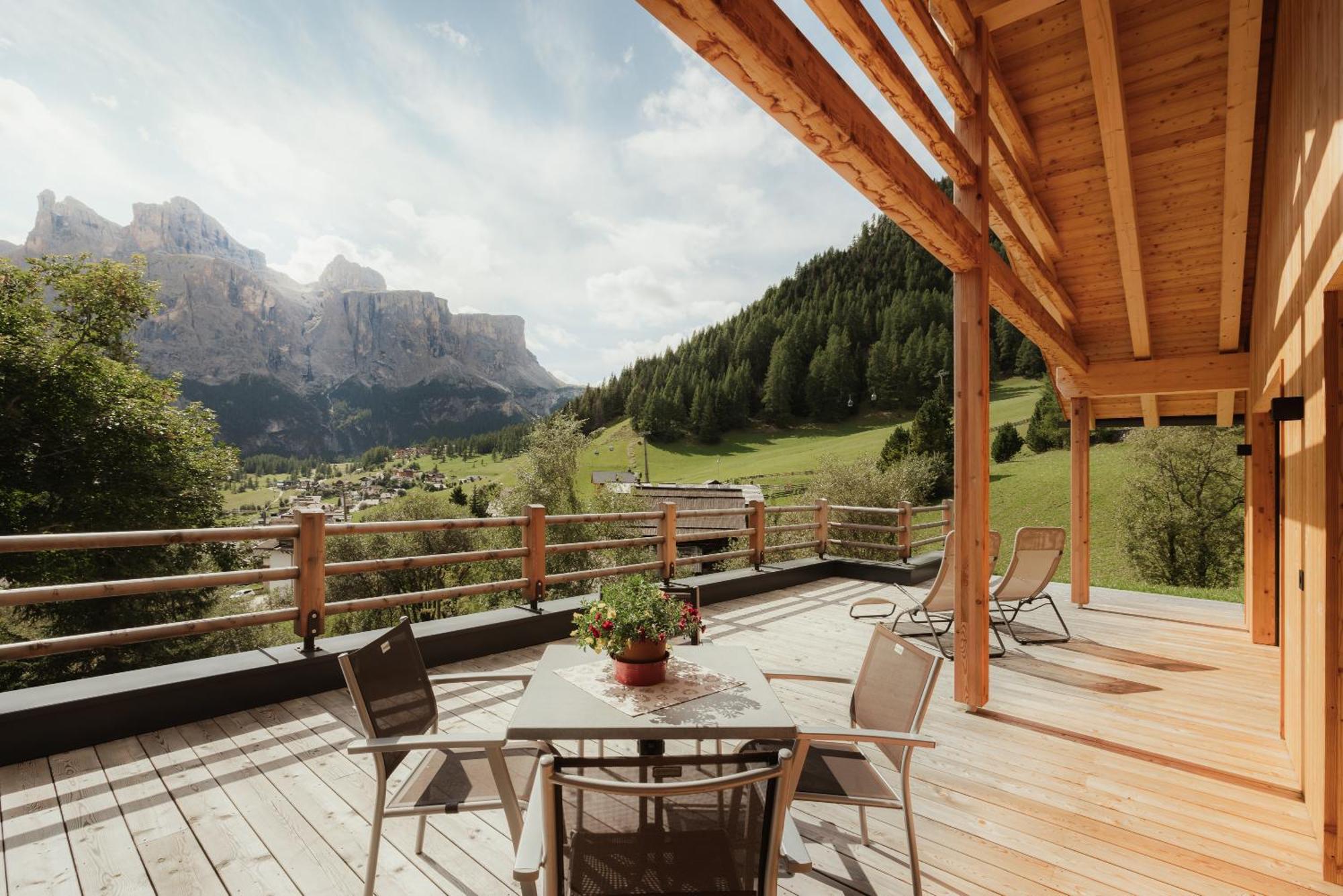 Chalet Laerchenhof Colfosco Eksteriør billede